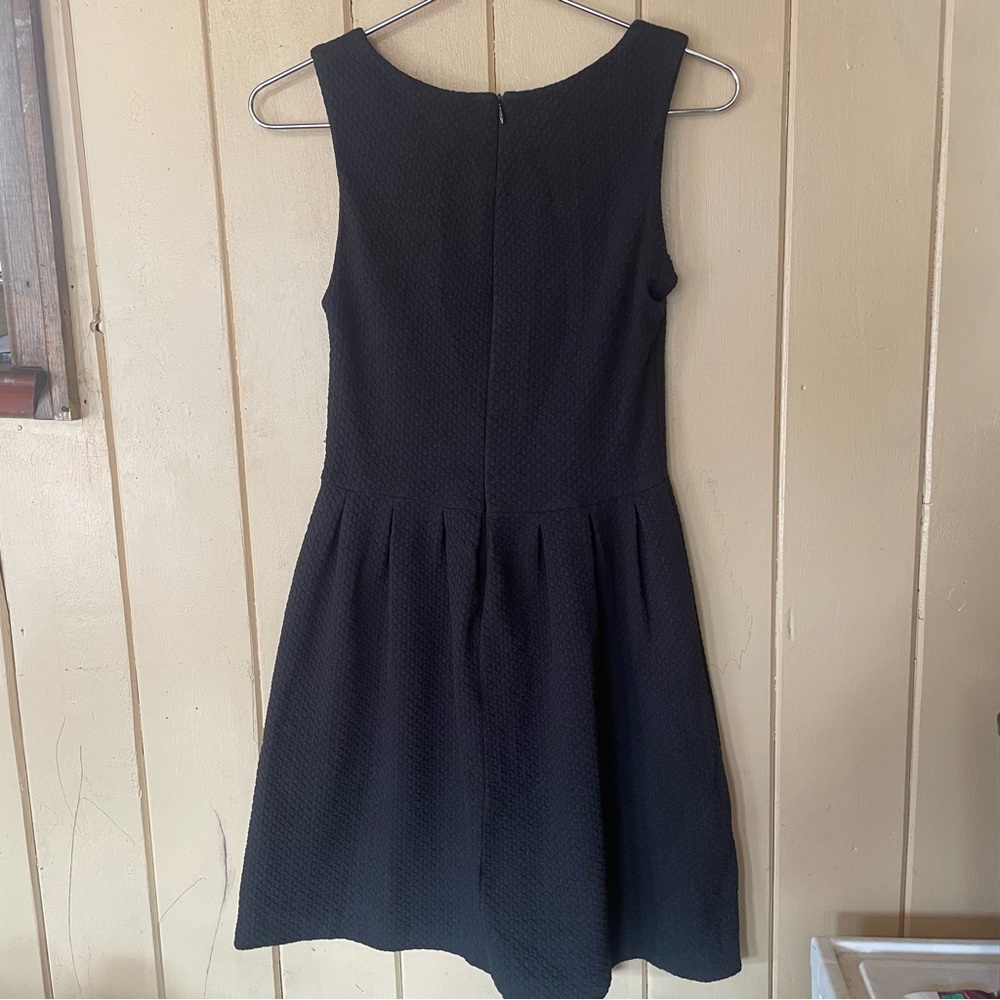 Ganni Noon and Night Fit and Flare Cotton Knit Dress - Picture 4 of 5